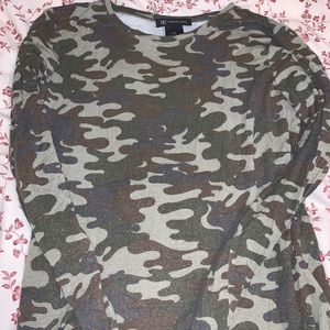 Skintight 90s Camo Long Sleeve